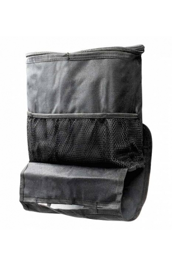AMIO ισοθερμική τσάντα για κάθισμα αυτοκινήτου 03129, 35x28x10cm, μαύρη