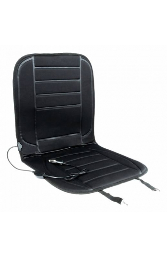 AMIO κάλυμμα καθίσματος αυτοκινήτου 03624, θερμαινόμενο, 98x50cm, μαύρο