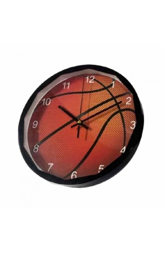 Ρολόι τοίχου - Basketball - XH-B3016 - 130161 - Black