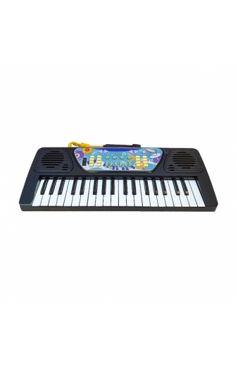 Παιδικό πιάνο με μικρόφωνο - 828-13 - 161262 - Black