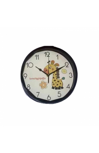 Παιδικό ρολόι τοίχου - XH-6628 - 166283 - Black