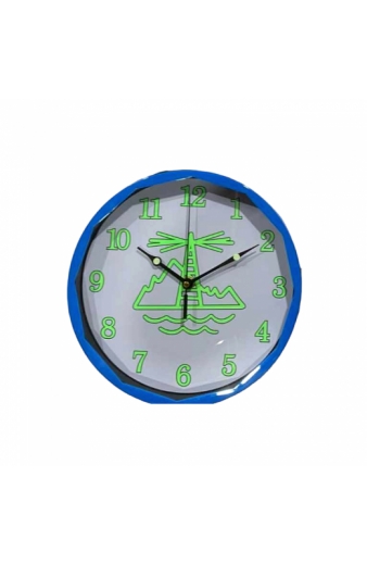 Ρολόι τοίχου - XH-6630 - 166306 - Blue