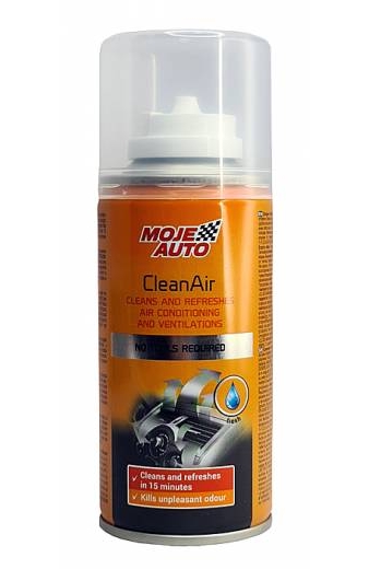 MOJE AUTO σπρέι καθαρισμού κλιματιστικού αυτοκινήτου CleanAir, 150ml