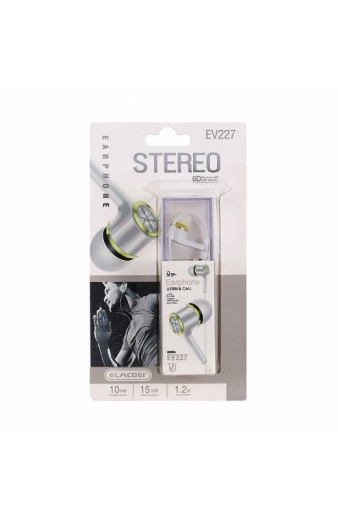 Ενσύρματα ακουστικά - EV-206 - 202272 - White