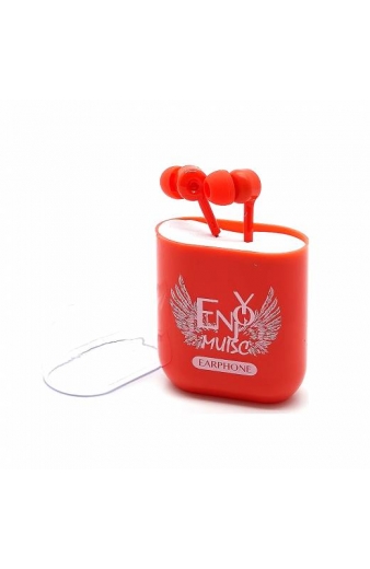 Ενσύρματα ακουστικά - EV-209 - 202302 - Red