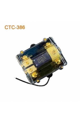 Ασφαλειοθήκη με ψηφιακό βολτόμετρο - CTC-386 - 000312