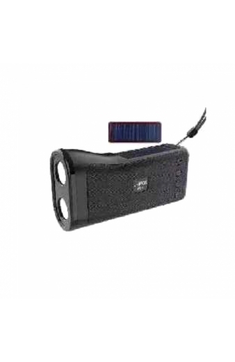 Ασύρματο ηχείο Bluetooth με ηλιακό πάνελ - P055 - 220552 - Black