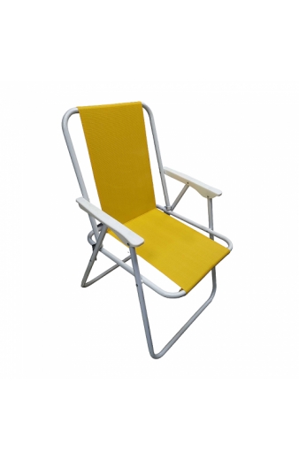 Πτυσσόμενη καρέκλα camping - 1215TSL - 270843 - Yellow