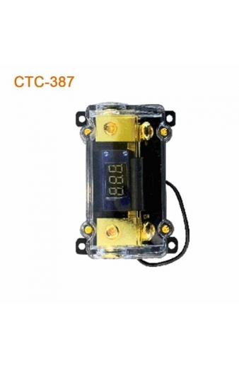 Ασφαλειοθήκη με ψηφιακό βολτόμετρο - CTC-387 - 000313