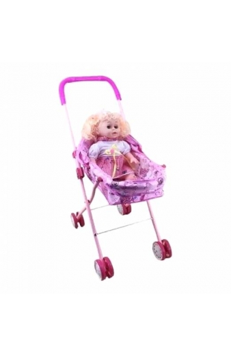 Παιδικό καροτσάκι μωρού με κούκλα - DY777-7 16 - 308223
