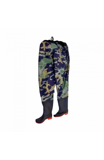 Αδιάβροχο παντελόνι με γαλότσα - Camo - No.40 - 31768