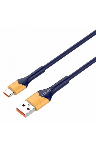 LDNIO καλώδιο USB-C σε USB LS801, 30W, 1m, μπλε