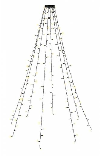 GOOBAY LED χριστουγεννιάτικα λαμπάκια τύπου χταπόδι 60385, IP44, 200 LED