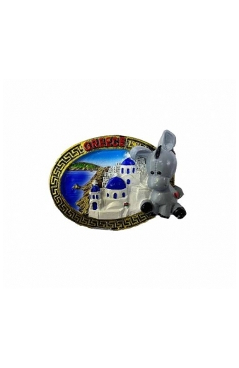 Tουριστικό μαγνητάκι Souvenir – Σετ 12pcs - Resin Magnet - 678042