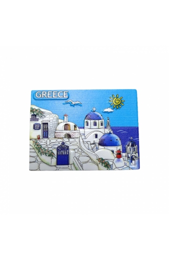 Tουριστικό μαγνητάκι Souvenir – Σετ 12pcs - Resin Magnet - Greece - 678322