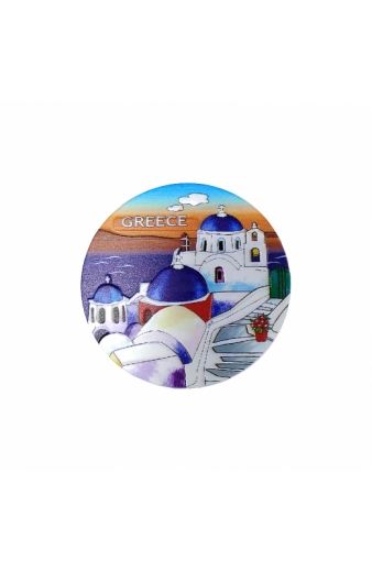 Tουριστικό μαγνητάκι Souvenir – Σετ 12pcs - Resin Magnet - Greece - 678333
