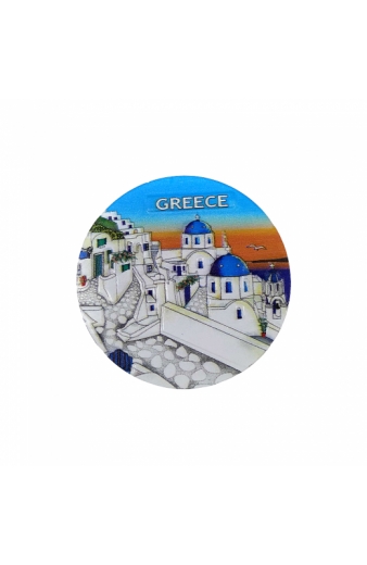 Tουριστικό μαγνητάκι Souvenir – Σετ 12pcs - Resin Magnet - Greece - 678334