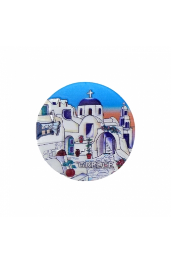 Tουριστικό μαγνητάκι Souvenir – Σετ 12pcs - Resin Magnet - Greece - 678335