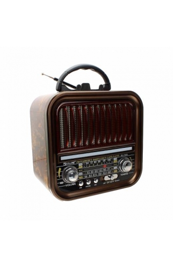 Επαναφορτιζόμενο ραδιόφωνο Retro - RX730D - 717306 - Brown