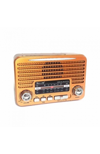 Επαναφορτιζόμενο ραδιόφωνο Retro - RX7071BT  - 730503 - Gold