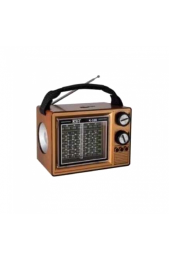 Επαναφορτιζόμενο ραδιόφωνο Retro - K326 - 803268