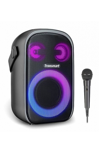 TRONSMART φορητό ηχείο Halo 110 με μικρόφωνο, 60W, 12000mAh, LED, μαύρο