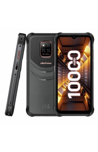 ULEFONE smartphone Power Armor 14 Pro, 6.52", 8/128GB, 10000mAh, μαύρο