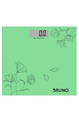 BRUNO ψηφιακή ζυγαριά BRN-0054, έως 180kg, πράσινη