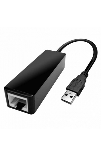 POWERTECH αντάπτορας δικτύου CAB-U038, USB, 100Mbps Ethernet, μαύρος