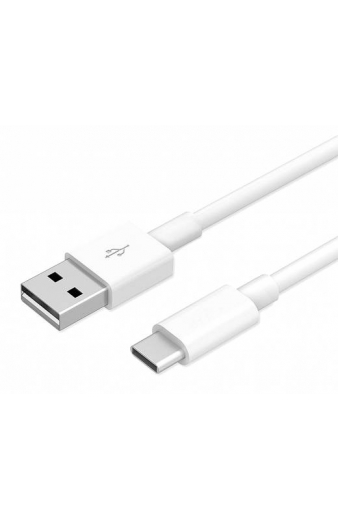 POWERTECH καλώδιο USB σε USB-C CAB-UC010, 1m, λευκό