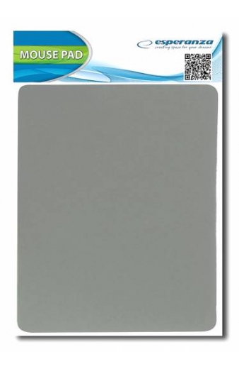 ESPERANZA mouse pad EA145E, 21.5x17.5x0.2cm, γκρι