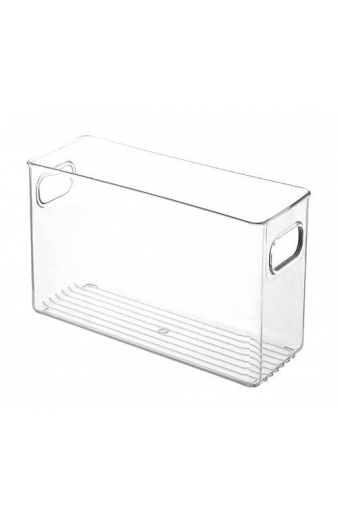 Δοχείο οργάνωσης ψυγείου HUH-0032, 26 x 15.5 x 9cm, διάφανο