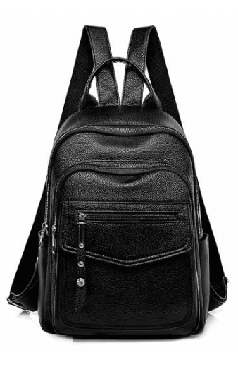 ROXXANI γυναικεία τσάντα πλάτης LBAG-0023, μαύρη