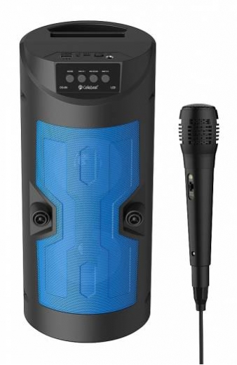 CELEBRAT φορητό ηχείο OS-09 με μικρόφωνο, 10W, 1200mAh, Bluetooth, μπλε