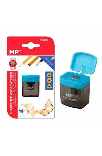 MP ξύστρα μολυβιών με κάδο PA834, γαλάζια