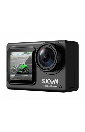 SJCAM action camera SJ8, 2x οθόνες, 4K, 20MP, Wi-Fi, αδιάβροχη, μαύρη