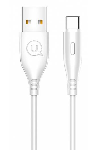 USAMS καλώδιο USB-C σε USB US-SJ267, 10W, 1m, λευκό