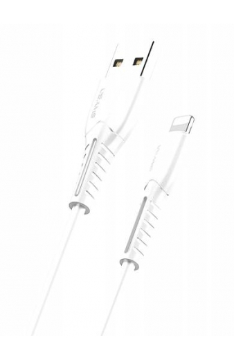 USAMS καλώδιο Lightning σε USB US-SJ364, 10W, 1m, λευκό