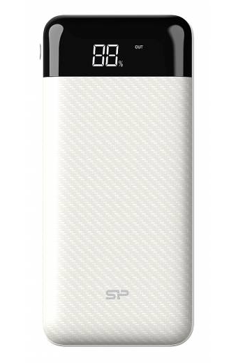 SILICON POWER power bank GS28, 20000mAh, 2x USB output, 2.1A, λευκό
