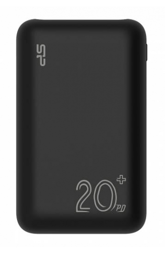 SILICON POWER power bank QS58, 1x USB-C & 2x USB, 20000mAh, 20W, μαύρο