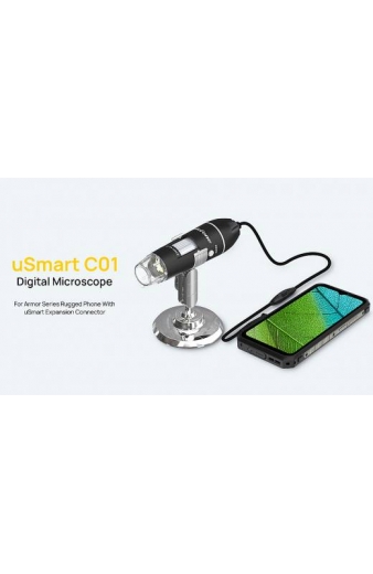 ULEFONE ψηφιακό μικροσκόπιο C01 για uSmart βύσμα, 50x-1000x, 1MP