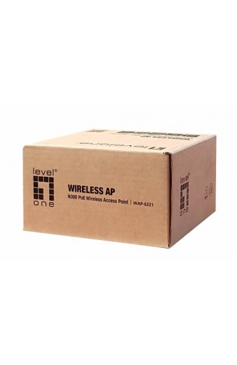 LEVELONE PoE Access point N300 WAP-6221, WiFi, 300Mbps, Ver.2.0