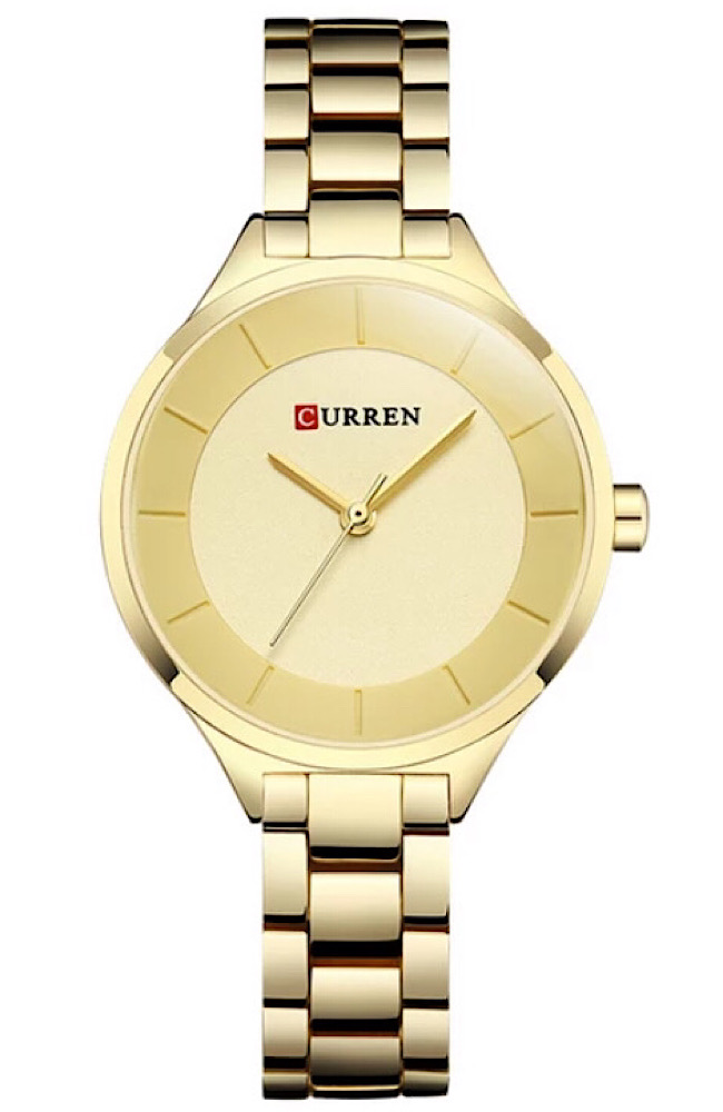 Γυναικείο Ρολόι Curren 9015 - Gold