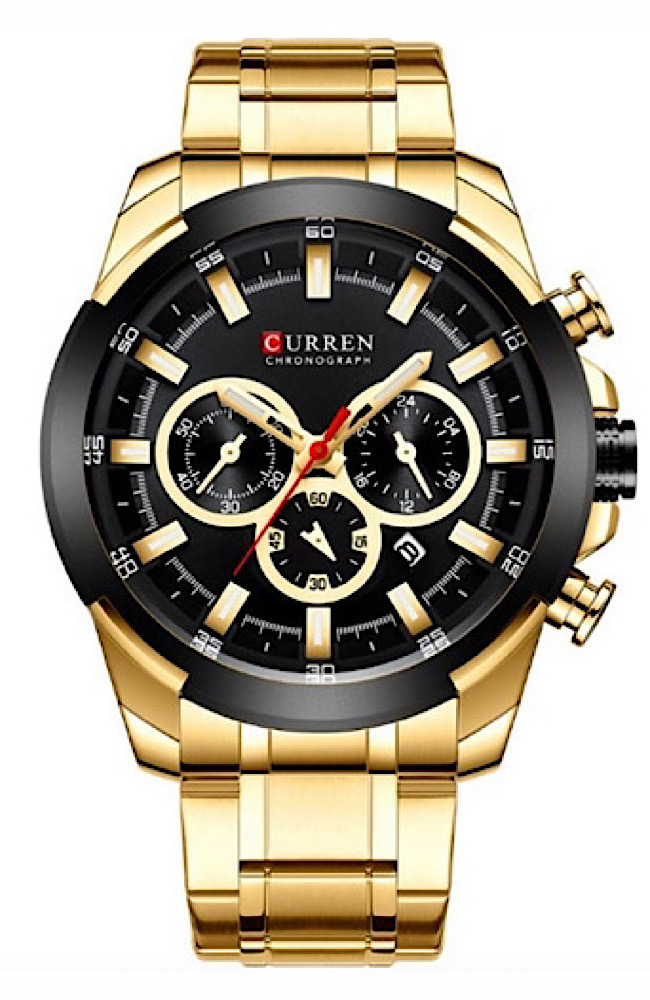 Ανδρικό Ρολόι Curren 8361 - Gold