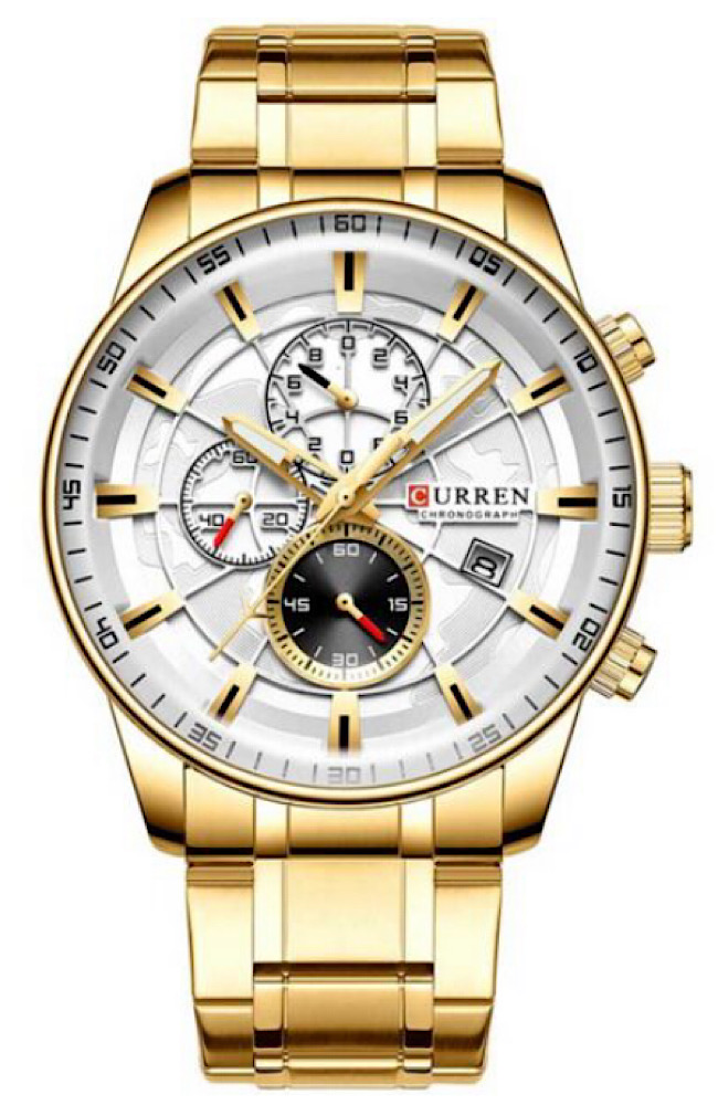 Ανδρικό Ρολόι Curren 8362 - Gold