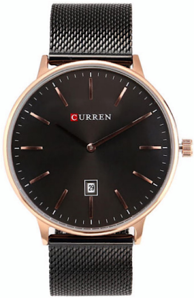 Ανδρικό Ρολόι Curren 8302 - Μαύρο
