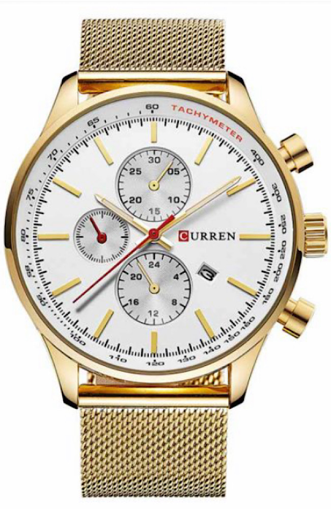 Ανδρικό Ρολόι Curren 8227 - Gold