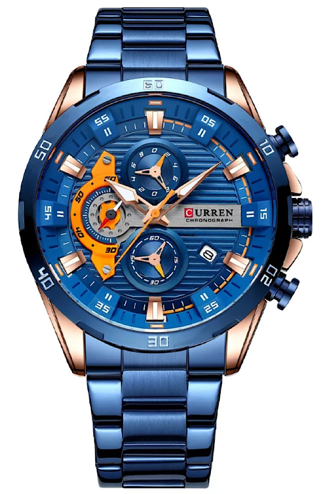 Ανδρικό Ρολόι Curren 8402 - Blue