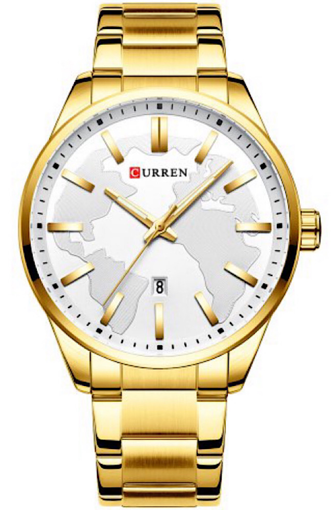 Ανδρικό Ρολόι Curren 8366 - Gold