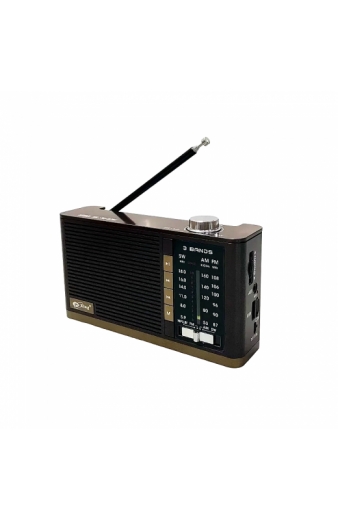 Επαναφορτιζόμενο ραδιόφωνο – PX-92BT - 000923 - Black